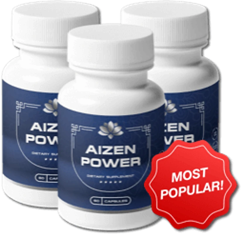Aizen Power 3 bottles — 90-day supply